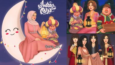 اجمل الصور رمضان كريم 2022 بنات